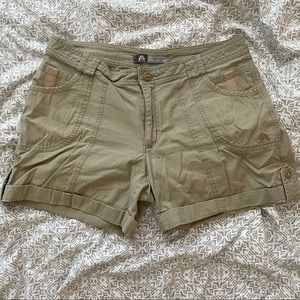 Nike women ACG khaki utility shorts